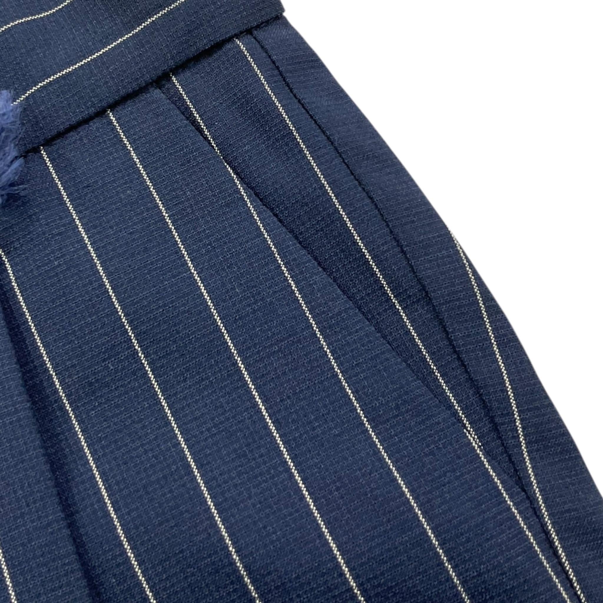 Fay Bermuda Tinta Unita con Fantasia A Righe per Bambino FU6P19 BLU FAY 