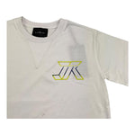 JOHN RICHMOND t-shirt girocollo tinta unita con stampa in contrasto Bianco per Bambino RBA25219TS BIANCO JOHN RICHMOND 