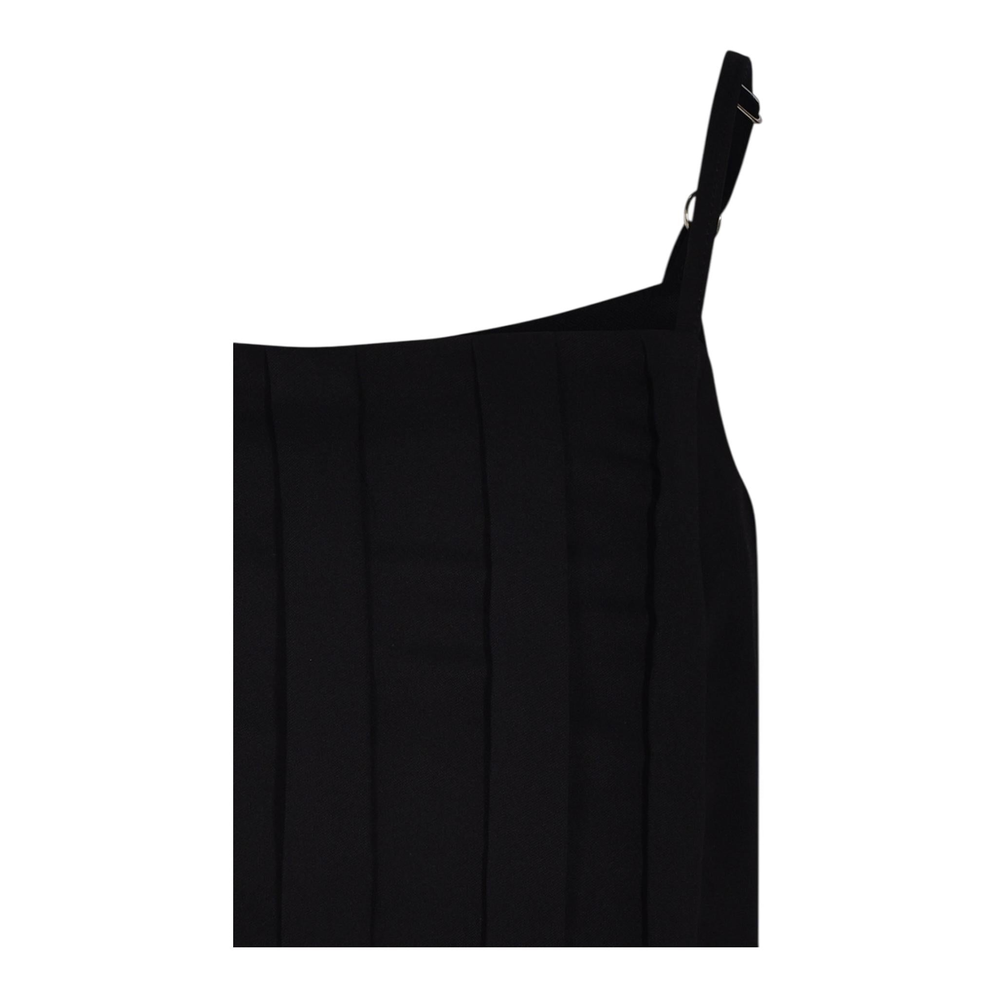 Marc Ellis Top Tinta Unita Bretelline per Bambina JMJTP01255X NERO MARC ELLIS 