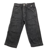 IL GUFO jeans tinta unita con girovita regolabile Nero per Bambino A24PL431J0048 NERO IL GUFO 