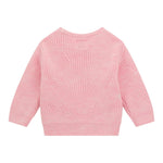 GUESS maglia gircollo tinta unita con ricami Rosa per Bambina K4BR01Z3IC0X ROSA GUESS 