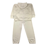 JOHN RICHMOND completo 2 pezzi felpa-pantalone tinta unita Panna per Bambino RBA25007CF PANNA JOHN RICHMOND 