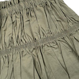 Gaia Top Tinta Unita con Bretelle per Bambina G3147 VERDE GAIA 