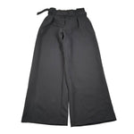 Lu Lu By Miss Grant Pantalone tinta unita Modello A Palazzo Nero per Bambina LL3519 NERO LU LU BY MISS GRANT 