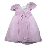 Raffaella Abito Cerimonia Tinta Unita Mezza Manica per Bambina CISTERNINOO LILLA RAFFAELLA 