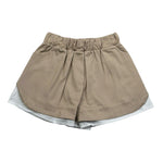 Vicolo Short Tinta Unita con Elastico In Vita per Bambina 3146S00205 BEIGE VICOLO 