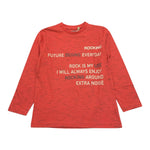 CANADA HOUSE shirt girocollo tinta unita con stampa Ruggine per Bambino 24474041 RUGGINE CANADA HOUSE 