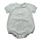 Wedoble Pagliaccetto Mezza Manica Fantasia A Righe per Neonato V2404716R BIANCO WEDOBLE 