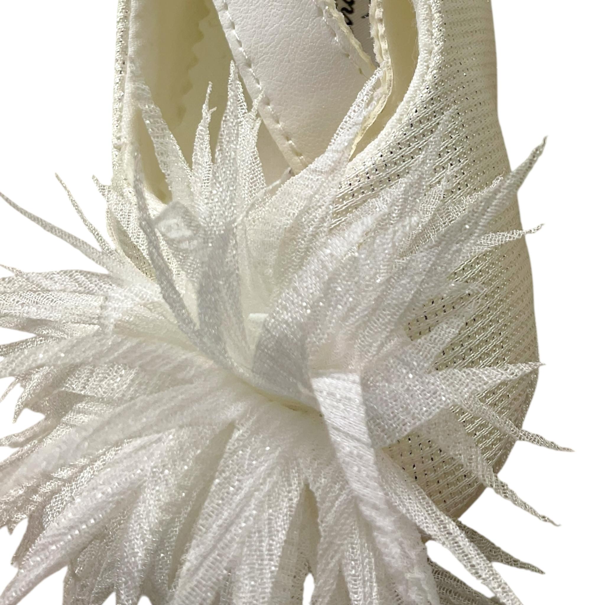 Ninnaoh Ballerina Tinta Unita con Brillantini per Neonata IL16133 PANNA NINNAOH 