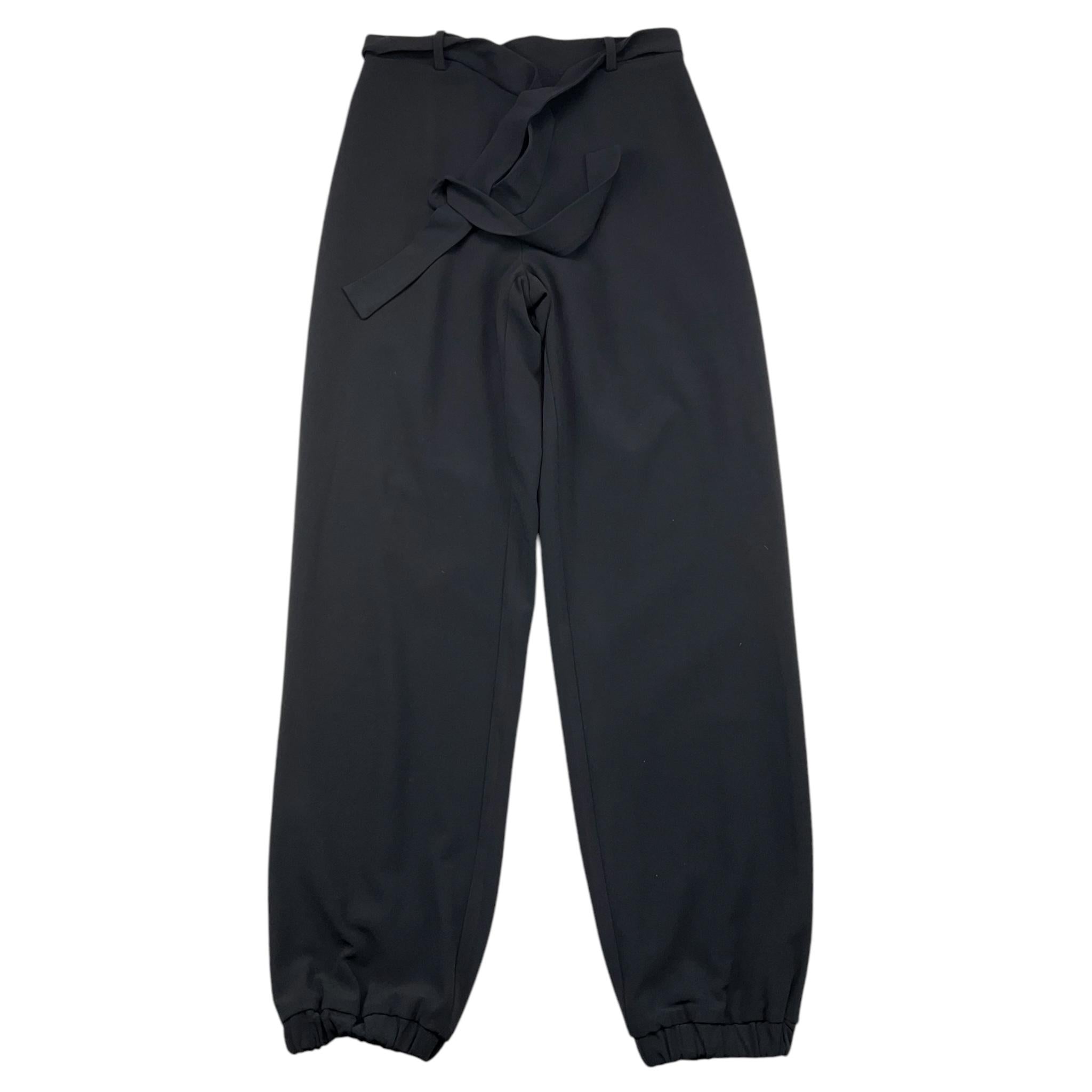 LIU JO pantalone tinta unita con elastico in vita Nero per Bambina GF4206 NERO LIU JO 