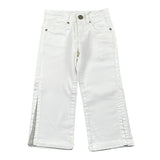 Fun & Fun Pantalone Tinta Unita con Girovita Regolabile per Neonata FNBPT14424N BIANCO FUN & FUN 