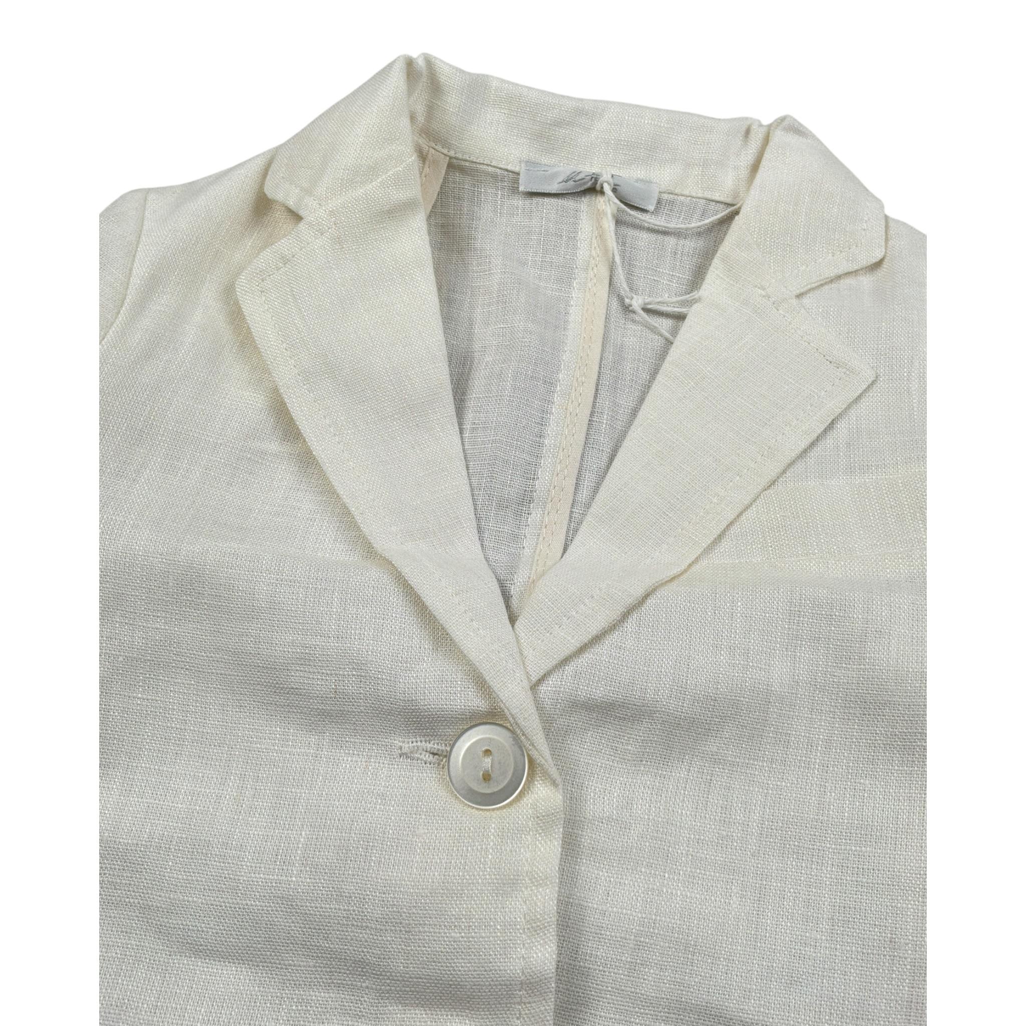 M+E' Giacca tinta unita Panna per Neonata UEM0123N PANNA M+E' 