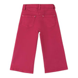 I DO pantalone tinta unita modello palazzo Fuxia per Bambina 4A614 FUXIA I DO 