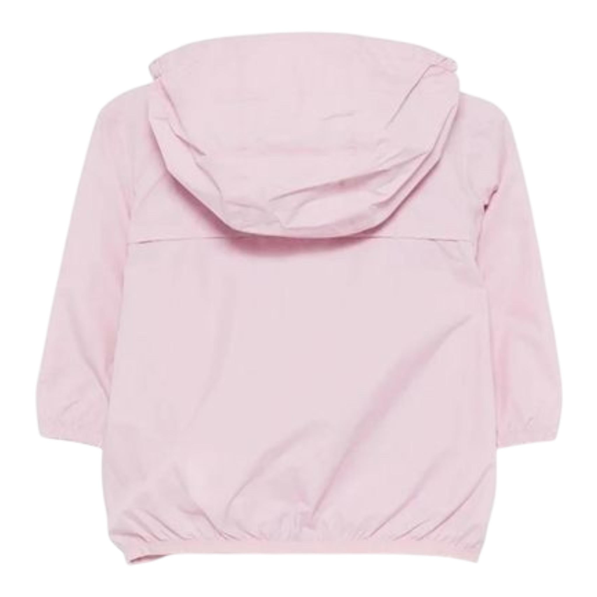 K-Way Giubbino Tinta Unita con Cappuccio per Neonata K61336WWWN ROSA K-WAY 