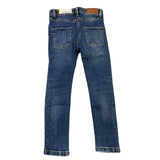 Losan Jeans Tinta Unita con Girovita Regolabile Blu per Bambino