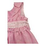 La Sartoria Dei Piccoli Abito Tinta Unita Giromanica per Neonata L027 ROSA LA SARTORIA DEI PICCOLI 