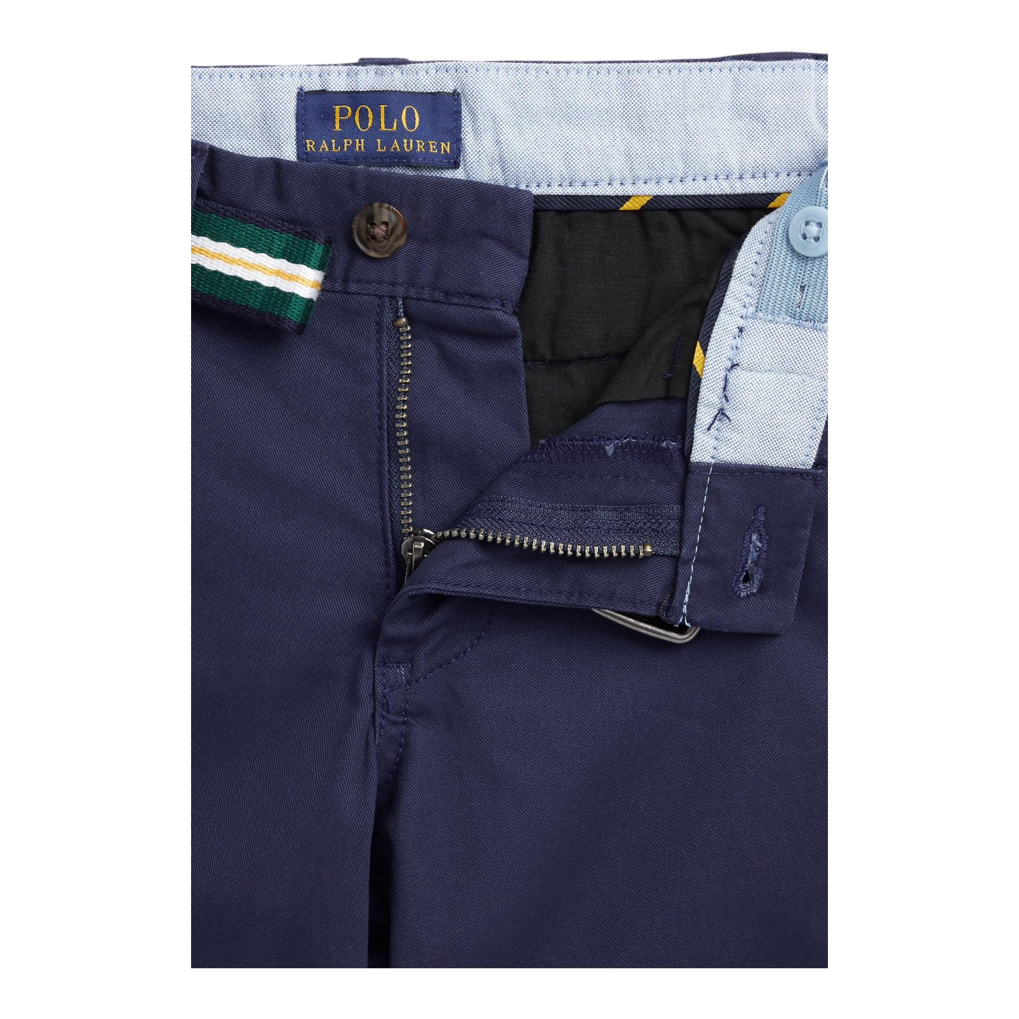 Ralph Lauren Bermuda Tinta Unita con Cinturino per Bambino 323863960003 BLU RALPH LAUREN 