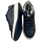 Cesare Paciotti Sneakers Tinta Unita Con Suola In Contrasto Blu Per Bambino