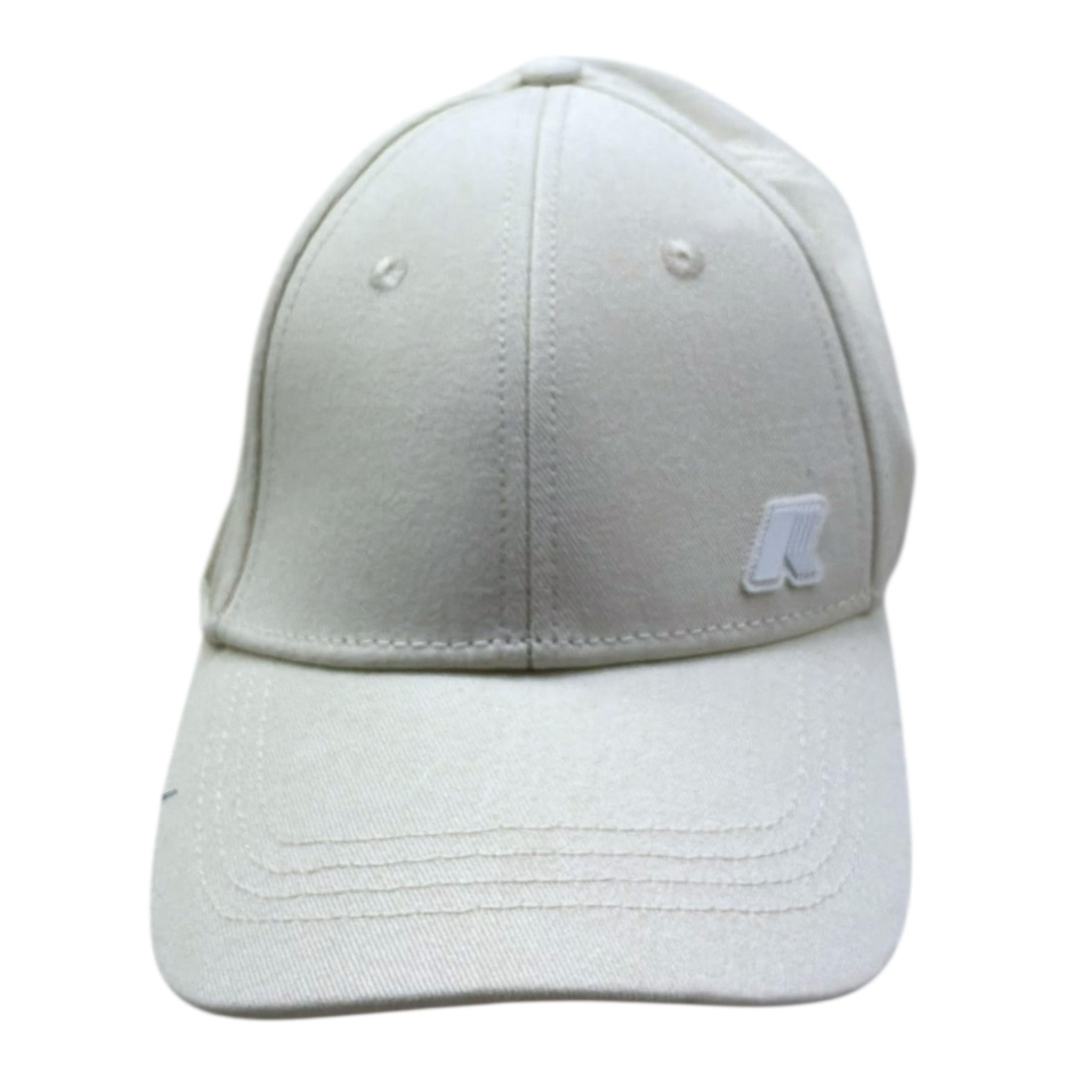 K-Way Cappello Modello Berretto Tinta Unita con Logo per Bambino K8142TW PANNA K-WAY 