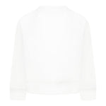 Stella Mccartney Felpa Chiusa Girocollo Tinta Unita con Stampa per Bambina TW4C90 BIANCO STELLA McCARTNEY 