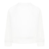 Stella Mccartney Felpa Chiusa Girocollo Tinta Unita con Stampa per Bambina TW4C90 BIANCO STELLA McCARTNEY 
