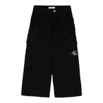 Calvin Klein Pantalone Tinta Unita Modello Palazzo per Bambina IG0IG02513 NERO CALVIN KLEIN 