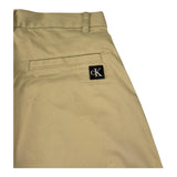 Calvin Klein Pantalone Tinta Unita con Girovita Regolabile per Bambino IB0IB02093 VERDE CALVIN KLEIN 