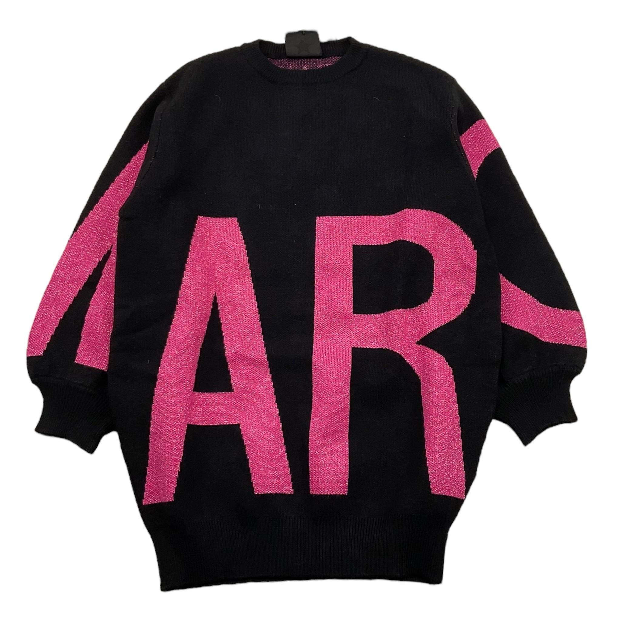 MARC ELLIS maxi maglia tinta unita con stampa in contrasto Nero per Bambina JMJX00111 NERO MARC ELLIS 