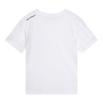 Karl Lagerfeld T-Shirt Girocollo Tinta Unita con Taschino per Bambino Z30423 BIANCO KARL LAGERFELD 