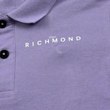 John Richmond Completo 2 Pezzi Polo-Short Bicolore per Bambina RGP26028CE BIANCO/LILLA JOHN RICHMOND 