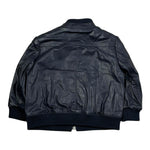 Baby A. Giubbino Tinta Unita In Ecopelle con Zip per Neonato C1972 BLU BABY A. 