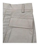 Manila Grace Gonna Tinta Unita con Tasconi per Bambina 312GMBS25X BEIGE MANILA GRACE 