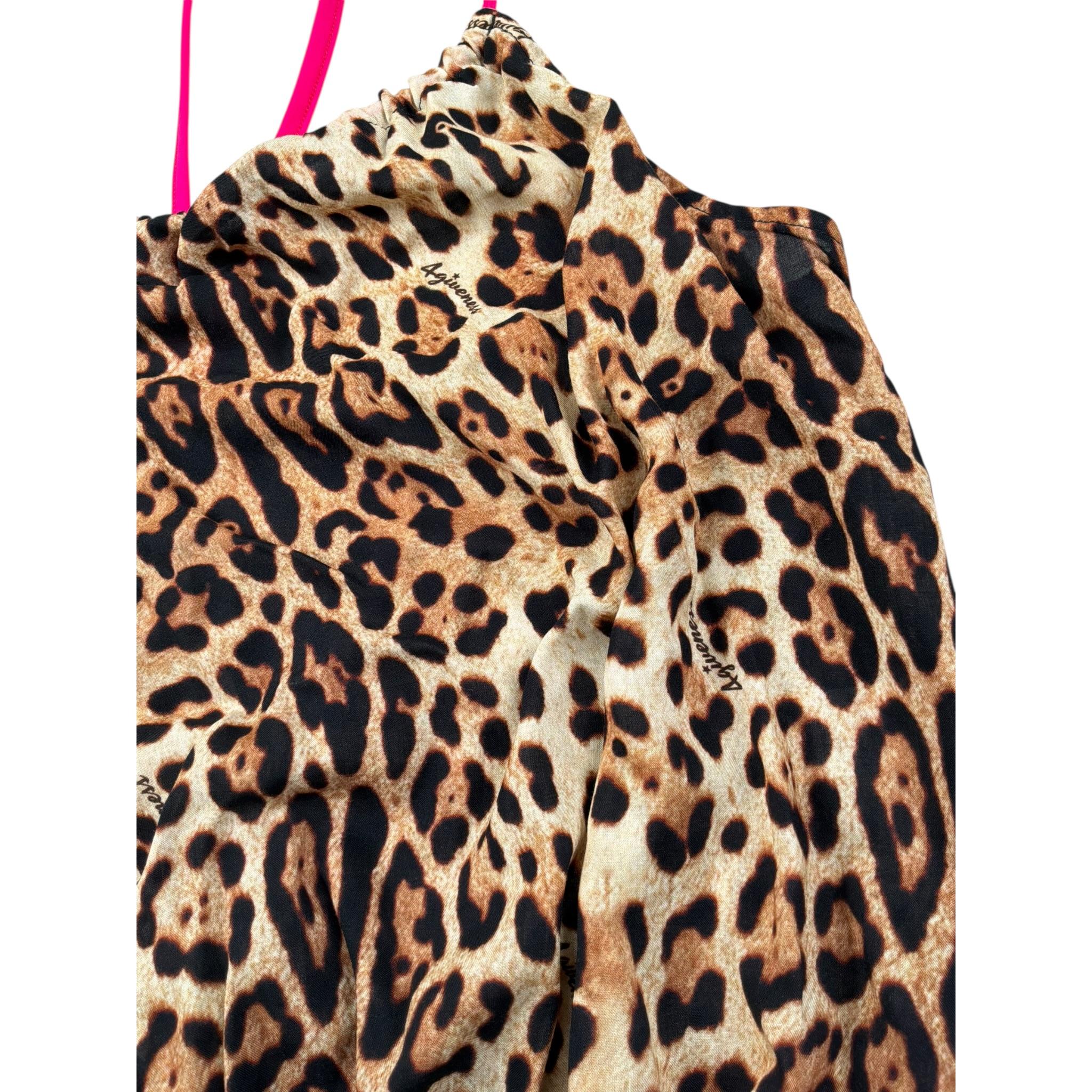 4Giveness Top tinta unita con Fantasia Maculata Marrone per Bambina FGCG3932X MARRONE 4GIVENESS 