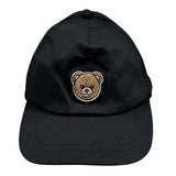 Moschino Cappello Modello Berretto Tinta Unita con Stampa per Bambino HPX002 NERO MOSCHINO 