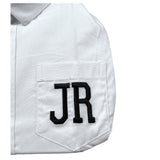 John Richmond Camicia Tinta Unita con Logo per Bambino RBP25028CAXX BIANCO JOHN RICHMOND 