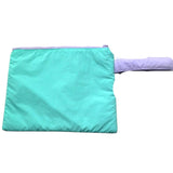 Saint Barth Pochette Tinta Unita con Stampa per Bambina PAREASY VERDE ACQUA SAINT BARTH 