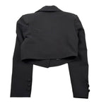 Fun & Fun Giacca Tinta Unita Modello Crop per Bambina FNCJJK16359 NERO FUN & FUN 