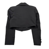 Fun & Fun Giacca Tinta Unita Modello Crop per Bambina FNCJJK16359 NERO FUN & FUN 