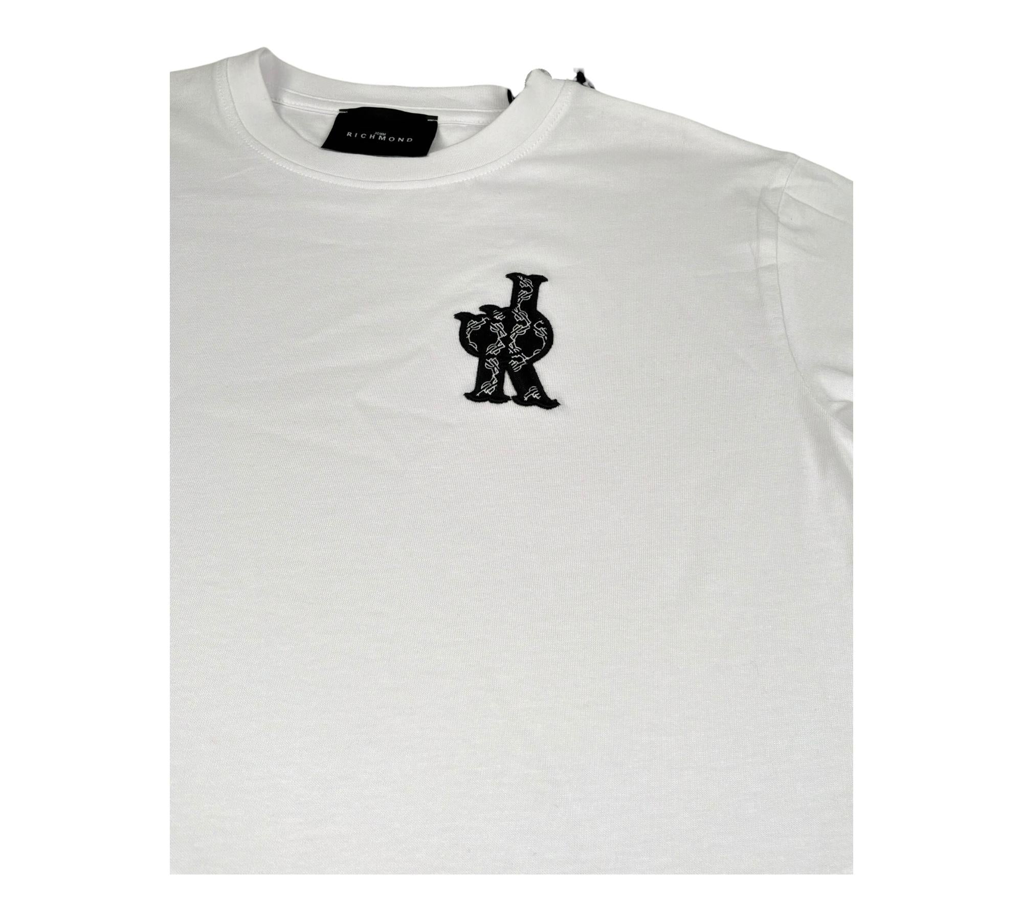 John Richmond Completo 2 Pezzi T-Shirt-Bermuda  per Bambino RBP26078CJ BIANCO JOHN RICHMOND 