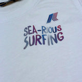 K-Way T-Shirt Girocollo Tinta Unita con Stampa per Bambino K1161ZW BIANCO K-WAY 