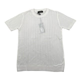 Numbers T-Shirt Girocollo In Filo Tinta Unita per Bambino FIL07 BIANCO NUMBERS 