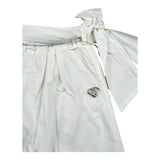 Liu Jo Pantalone Tinta Unita Modello Palazzo per Bambina KA5063X BIANCO LIU JO 