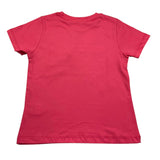Gaelle T-Shirt Girocollo Tinta Unita con Stampa Logo per Bambina 2941T01555 ROSA GAELLE 
