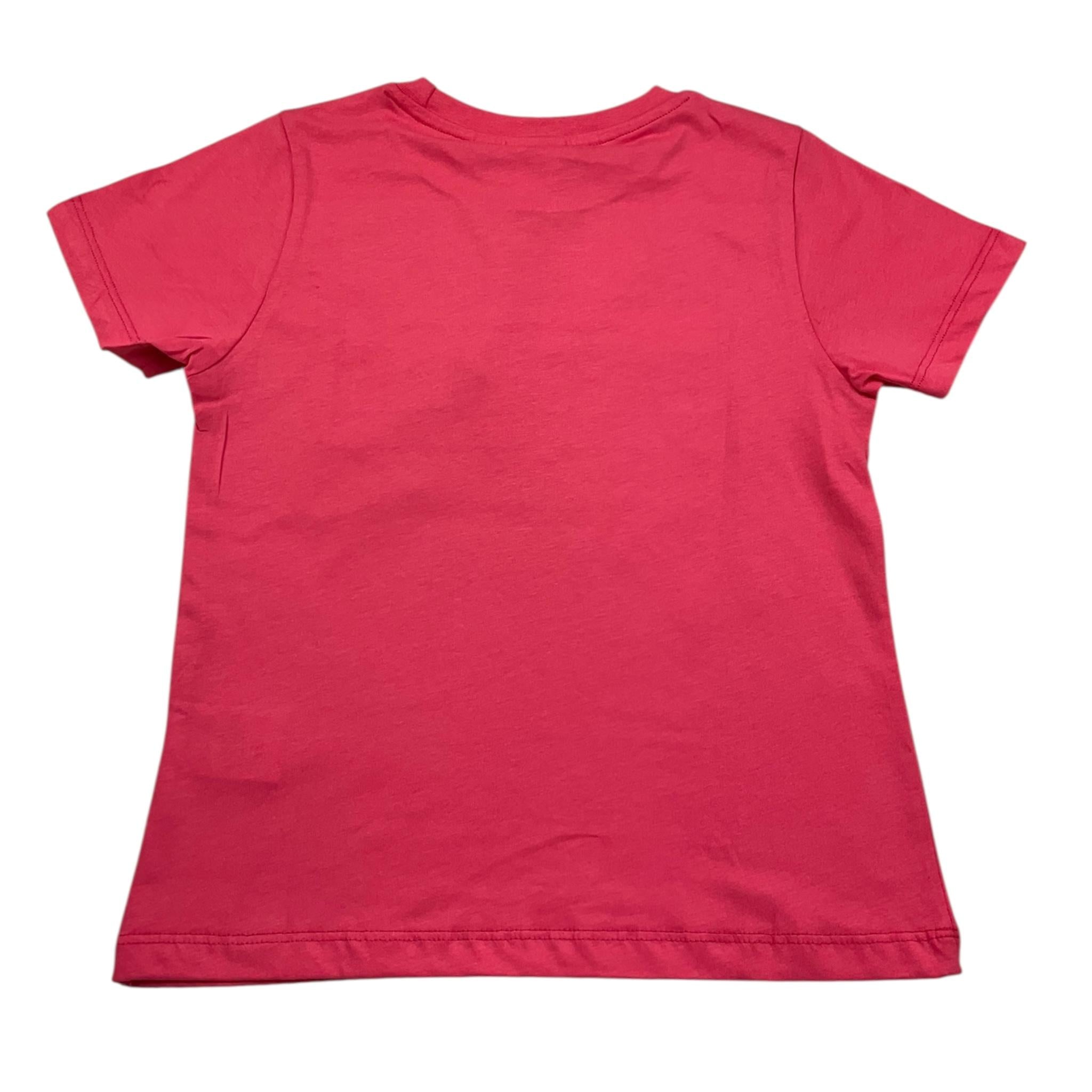 Gaelle T-Shirt Girocollo Tinta Unita con Stampa Logo per Bambina 2941T01555 ROSA GAELLE 