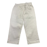 Manuel Ritz Pantalone Tinta Unita Con Elastico In Vita Bianco Per Bambino