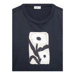 Il Gufo T-Shirt Girocollo Tinta Unita con Stampa per Neonata P25TS477MF001N BLU IL GUFO 