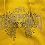 JOHN RICHMOND felpa tinta unita con cappuccio e stampa Giallo per Bambino RBA24163FE GIALLO JOHN RICHMOND 