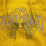 JOHN RICHMOND felpa tinta unita con cappuccio e stampa Giallo per Bambino RBA24163FE GIALLO JOHN RICHMOND 