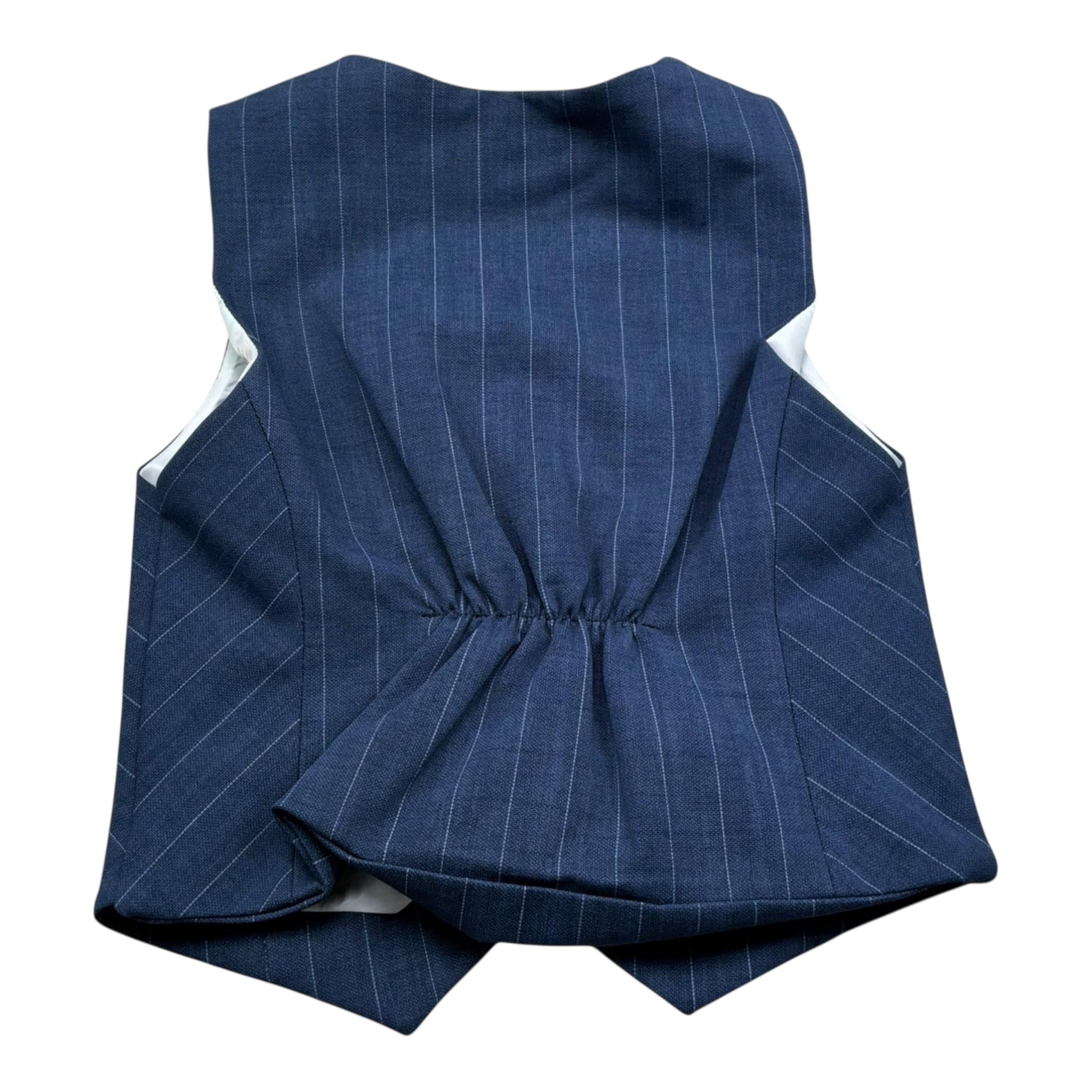 Emanuel Pris Gilet Tinta Unita per Bambino EPC2103B BLU EMANUEL PRIS 