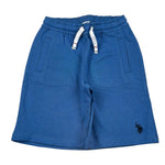U.S. Pollo Assn Bermuda tinta unita In Tuta Cobalto per Bambino 61366 COBALTO U.S. POLLO ASSN 
